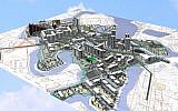 A rendered 3D image map  (Courtesy Pixtier)