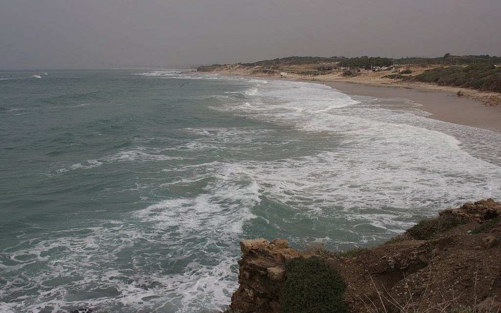 The coast at Palmachim (Shmuel Bar-Am)
