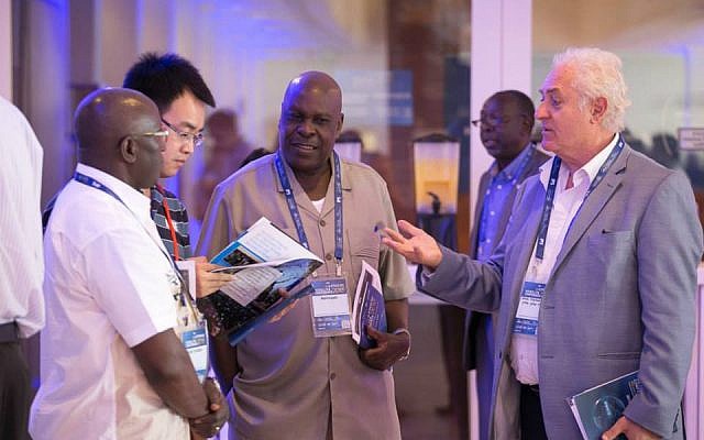 At the societal level, word of mouth yields more diverse information than search algorithms, says Sela. A scene from the Herzliya Conference in June (Photo credit: Facebook)