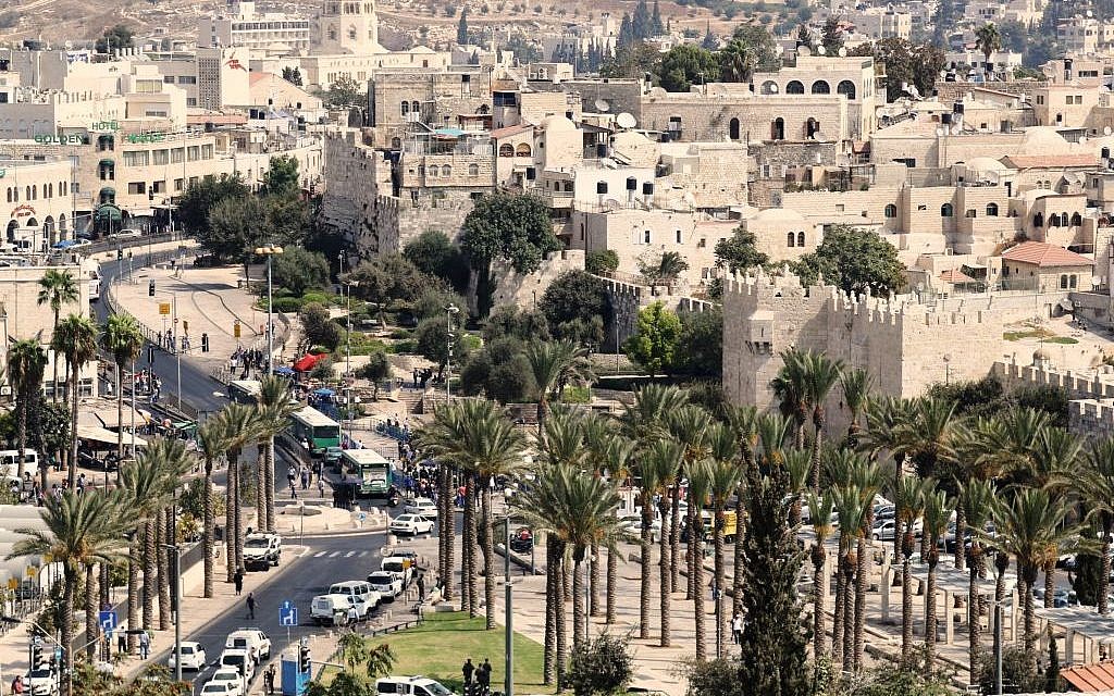 View from the rooftop at Le Hȏpital Saint-Louis (Shmuel Bar-Am)