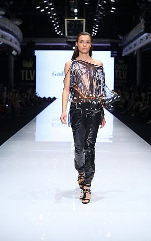 The edgy, rock vibe of Gadi Elimelech's collection at Tel Aviv Fashion Week (Courtesy Avi Waldman)