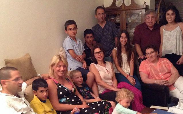The Lakin-Avni family. Jerusalem, summer 2014. (Courtesy)