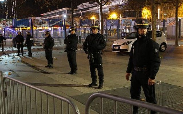 File: Police officers secure the Stade de France stadium during the international friendly soccer France against Germany in Saint Denis, outside Paris, November 13, 2015 (Photo: Michel Euler, AP) File: Police officers secure the Stade de France stadium during the international friendly soccer France against Germany in Saint Denis, outside Paris, November 13, 2015 (Photo: Michel Euler, AP)