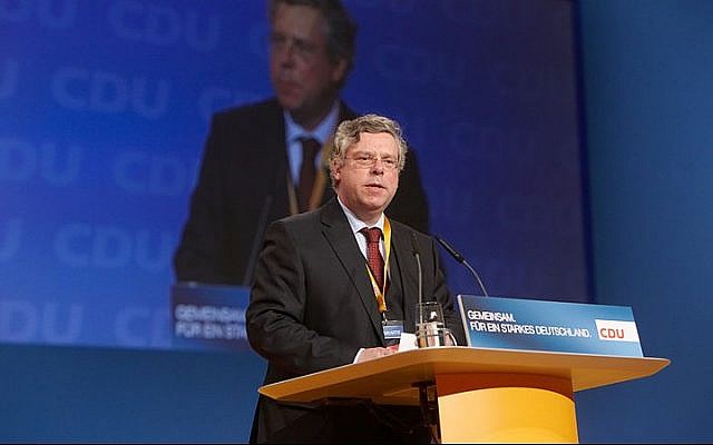 Germany's Christian Democratic Union's foreign policy spokesman Jurgen Hardt speaks at a party convention on November 15, 2010. ( CC BY-SA Wikimedia commons) Germany's Christian Democratic Union's foreign policy spokesman Jurgen Hardt speaks at a party convention on November 15, 2010. ( CC BY-SA Wikimedia commons)