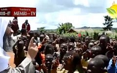 Egyptian Muslim cleric Wahid Abd Al-Salam Bali preaching Islam in Africa (MEMRI)
