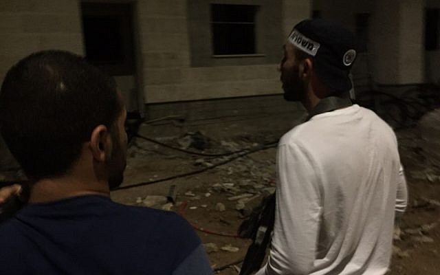 Police search for the assailant or assailants who stabbed four people, including a 13-year-old girl, in Kiryat Gat in southern Israel on November 21, 2015. (Israel Police) Police search for the assailant or assailants who stabbed four people, including a 13-year-old girl, in Kiryat Gat in southern Israel on November 21, 2015. (Israel Police)