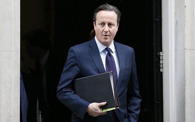 Britain's Prime Minister David Cameron leaves 10 Downing Street to attend Parliament in London, Thursday, Nov. 26, 2015. (Photo by AP Photo/Kirsty Wigglesworth) Britain's Prime Minister David Cameron leaves 10 Downing Street to attend Parliament in London, Thursday, Nov. 26, 2015. (Photo by AP Photo/Kirsty Wigglesworth)