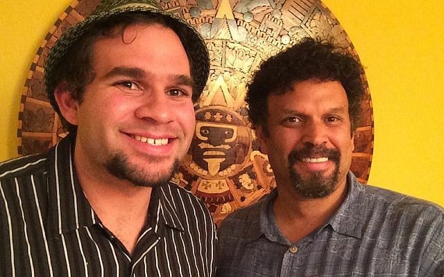 Brendan, left, and Neal Shusterman (Courtesy of Neal Shusterman)