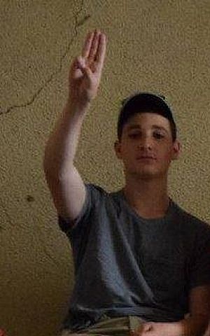 Ezra Schwartz, 18, an American yeshiva student killed in a terrorist shooting near the West Bank settlement of Alon Shvut, November 19, 2015 (Facebook screen cap)