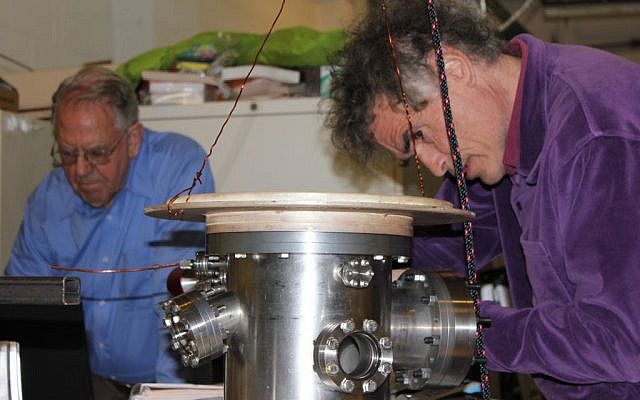 LPP Chief Scientist Eric J. Lerner and Electrical Engineer Fred van Roessel (Courtesy)
