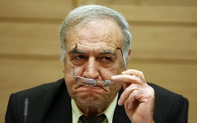 Former Knesset member Said Nafa attends a discussion in the Knesset, January 26, 2010. (Abir Sultan/Flash90) Former Knesset member Said Nafa attends a discussion in the Knesset, January 26, 2010. (Abir Sultan/Flash90)