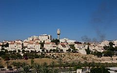 The West Bank settlement of Ma'ale Adumim, east of Jerusalem, July 29, 2015. (Garrett Mills/Flash 90)