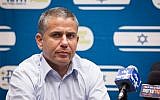 MK Yinon Magal of the Jewish Home party seen during a party meeting at the Knesset, October 19, 2015. (Photo by Miriam Alster/Flash90)