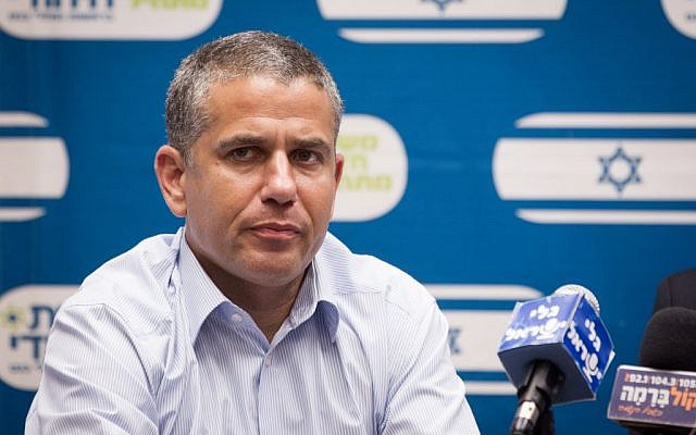Former MK Yinon Magal of the Jewish Home party seen during a party meeting at the Knesset, October 19, 2015. (Miriam Alster/Flash90) Former MK Yinon Magal of the Jewish Home party seen during a party meeting at the Knesset, October 19, 2015. (Miriam Alster/Flash90)