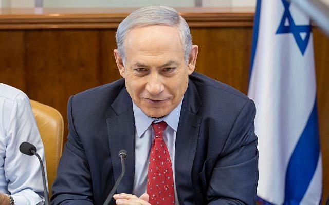 Prime Minister Benjamin Netanyahu leads the weekly government conference, at the Prime Minister's Office, Jerusalem,November 15, 2015. (Emil Salman/POOL) Prime Minister Benjamin Netanyahu leads the weekly government conference, at the Prime Minister's Office, Jerusalem,November 15, 2015. (Emil Salman/POOL)
