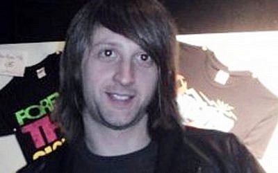 This undated family handout photo issued by the Foreign & Commonwealth Office on Saturday Nov. 14, 2015 shows Nick Alexander of England. Nick Alexander, one of the victims of the attacks in Paris, was working at the Bataclan concert hall selling merchandise for the performing band. (Foreign & Commonwealth Office via AP)