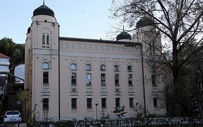 Sarajevo's Jewish community center (Courtesy: Almas Bavci)