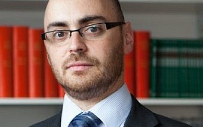 Dr. Jonathan Boyd, director of Britain’s Institute for Jewish Policy Research (JPR) (courtesy)
