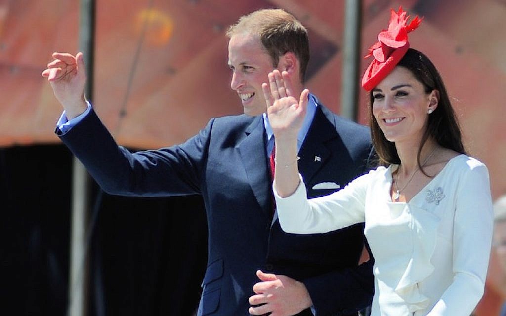 Prince William and Catherine, the Duchess of Cambridge, in Ottawa, Canada, July 1, 2011. (Wikimedia Commons) Prince William and Catherine, the Duchess of Cambridge, in Ottawa, Canada, July 1, 2011. (Wikimedia Commons)