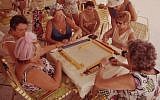 'Playing Mah-Jong at the Clubhouse of the Century Village Retirement Community' by Flip Schulke (U.S. National Archives and Records Administration/Public Domain via Wikimedia Commons)