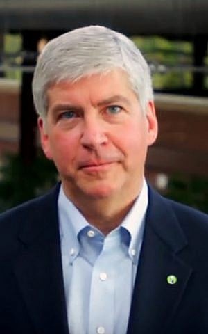 Michigan Governor Rick Snyder, (Wikimedia) 