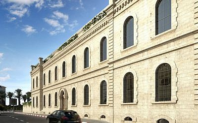 The exterior of the extensively renovated and restored W Tel Aviv-Jaffa (Courtesy of W Tel Aviv-Jaffa)