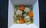 Leftover Turkey Noodle Soup with Matzah Balls (Shannon Sarna/via JTA)