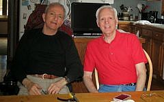 David Epstein, left, and his brother, Howard Epstein, both have APBD, which is more prevalent among Ashkenazi Jews than in the general public. (Courtesy of David Epstein/via JTA)