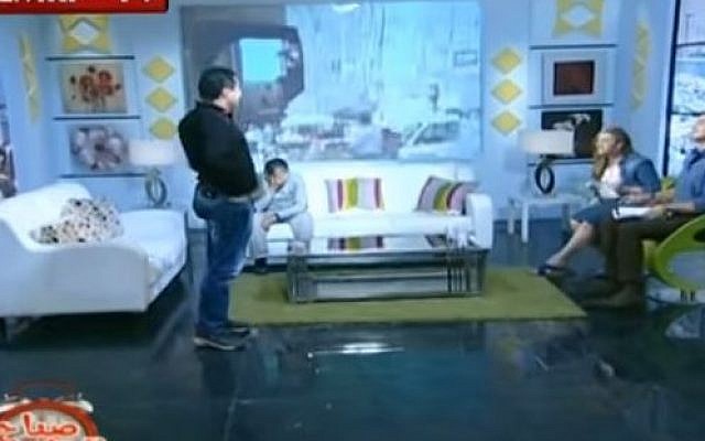 Screen capture of a debate on atheism on Egyptian Al-Assema TV, November 3. (YouTube/MEMRI-TV)