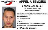 The arrest warrant issued for 26-year-old Salah Abdeslam, suspected of involvement in the November 13, 2015. terror attacks in Paris. 'Do not intervene yourself,' warns the message issued November 15, 2015.