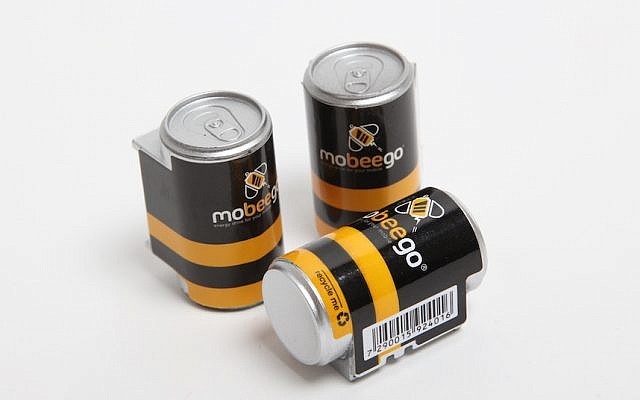 An illustrative photo of mobeego's disposable chargers (Courtesy)