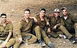 Ezra Schwartz, center, was murdered by a Palestinian terrorist south of Jerusalem on November 19, 2015. At the time, Schwartz was spending a gap year at a Beit Shemesh yeshiva. (Facebook)