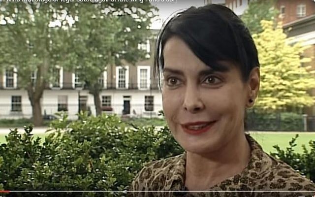 Janan Harb in an interview with ITN in March 2015. (Screen capture YouTube) Janan Harb in an interview with ITN in March 2015. (Screen capture YouTube)