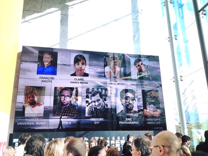 On November 16, Bollore Group employees held a moment of silence for their nine coworkers killed in the Paris attacks (Facebook)