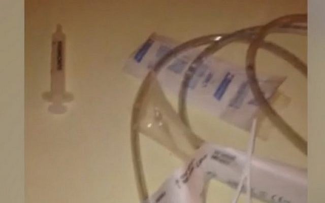 Drug paraphernalia is shown in a video shot by French police in one of two hotel rooms believed to have been rented by two Paris attackers days ahead of the November 13 coordinated terror attacks in Paris. (Screenshot/Le Point) Drug paraphernalia is shown in a video shot by French police in one of two hotel rooms believed to have been rented by two Paris attackers days ahead of the November 13 coordinated terror attacks in Paris. (Screenshot/Le Point)