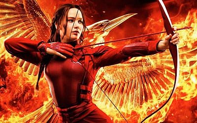Hunger Games poster (Courtesy, via JTA)