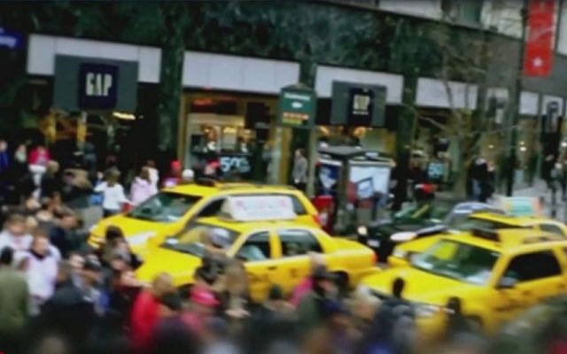 A still from an Islamic State video threatening New York released on November 18, 2015. (Screen capture: CNN) A still from an Islamic State video threatening New York released on November 18, 2015. (Screen capture: CNN)