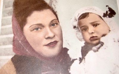 Golda Kirshner and her son Sheldon in the 1940s (Courtesy: Kirshner family)