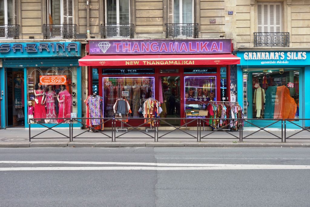( Little India in Paris' 10th arrondissement via Shutterstock)