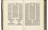 Illustrative: This undated photo provided by Sotheby's in New York shows the first-ever printing of the Talmud in Venice in the 1520s.  (Sotheby's via AP)