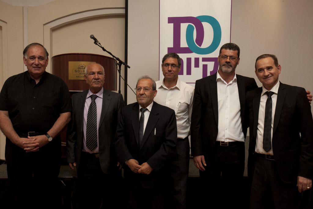 Mayors from Israel's north at coexistence conference (Nimrod Aharonov) Mayors from Israel's north at coexistence conference (Nimrod Aharonov)