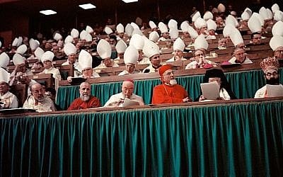 Catholic Bishops at the Second Vatican Council in Rome, 1965. (CC BY-SA, Wikimedia commons)