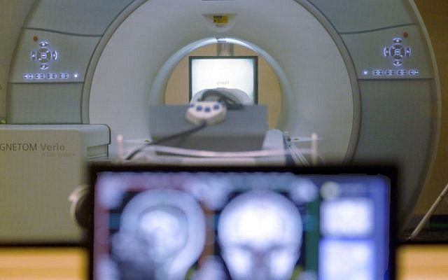 In this Nov. 26, 2014 file photo, the brain-scanning MRI machine that was used at Carnegie Mellon University in Pittsburgh. (AP Photo/Keith Srakocic, File) In this Nov. 26, 2014 file photo, the brain-scanning MRI machine that was used at Carnegie Mellon University in Pittsburgh. (AP Photo/Keith Srakocic, File)