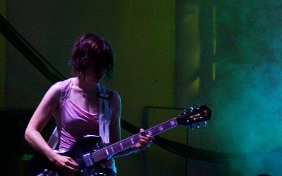 Carrie Brownstein, author of 'Hunger Makes Me A Modern Girl,' at Lallapalooza in 2006. (wikimedia/via JTA) Carrie Brownstein, author of 'Hunger Makes Me A Modern Girl,' at Lallapalooza in 2006. (wikimedia/via JTA)