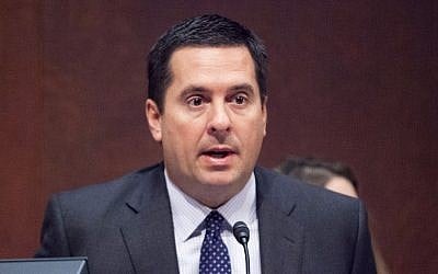 House Intelligence Committee Chairman Rep. Devin Nunes, R-Calif. speaks on Capitol Hill in Washington, September 10, 2015. (AP/Pablo Martinez Monsivais)