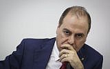 Silvan Shalom, May 17, 2015 (Hadas Parush/Flash90)
