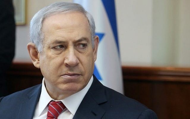 Prime Minister Benjamin Netanyahu speaks during the weekly cabinet meeting in Jerusalem on December 27, 2015. (Marc Israel Sellem/Pool) Prime Minister Benjamin Netanyahu speaks during the weekly cabinet meeting in Jerusalem on December 27, 2015. (Marc Israel Sellem/Pool)