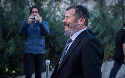 Former Jerusalem Mayor Uri Lupolianski at the Supreme Court in Jerusalem on December 29, 2015. Hadas Parush/Flash90) Former Jerusalem Mayor Uri Lupolianski at the Supreme Court in Jerusalem on December 29, 2015. Hadas Parush/Flash90)