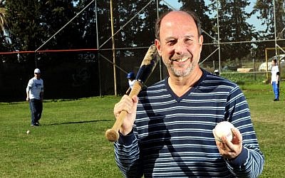 President and general manager of the Israeli national baseball team, Peter Kurz. (Courtesy Israel Association of Baseball)