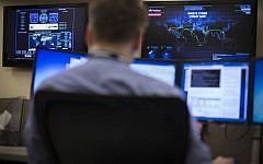 Illustrative photo of a cybersecurity expert (AP/John Minchillo)